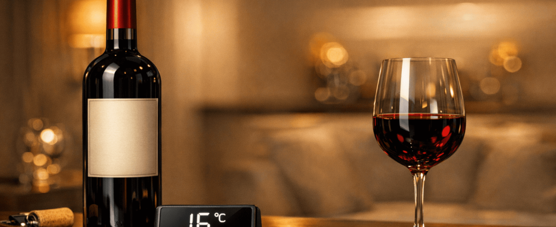 🌡 Temperatura Ideal de Servicio del Vino (Guía Definitiva por Tipo)